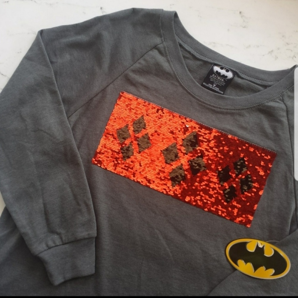 Harley Quinn Sequin Changing Sweatshirt